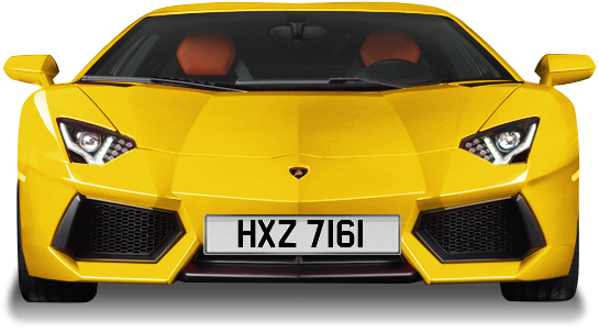 HXZ 7161 - Your Personalised Registration Number