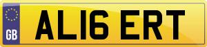 New style number plates