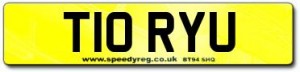 TORY Number Plates