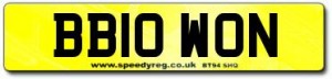 Big Brother Number Plates