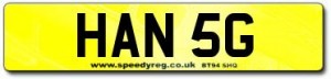 Han's Number Plate