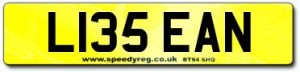 L135 EAN Number Plates