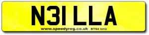 N31 LLA Number Plates