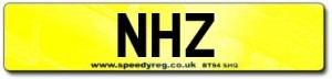 NHZ Number Plates
