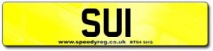 SUI Number Plates