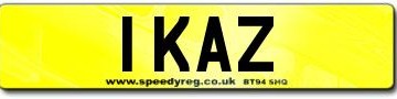 Numberplates