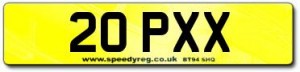 20 PXX Number Plates