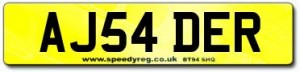 Alexander Number Plates