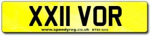 Ivor Number Plates