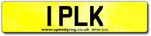 1 PLK Number Plates