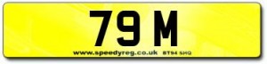 79 M Number Plates