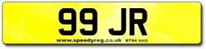 99 JR Number Plates