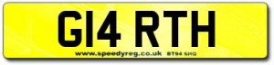 Prefix Style Number Plates