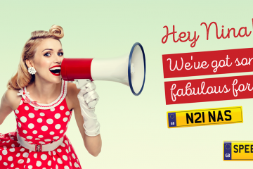 Nina Number Plates - Speedy Reg