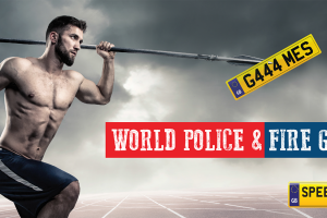 World Police & Fire Games Number Plates - Speedy Reg
