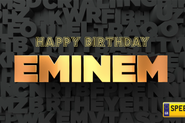 Eminem Birthday Number Plates - Speedy Reg