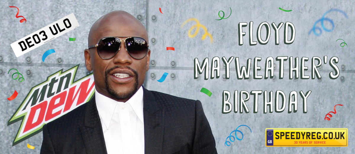 Happy Birthday, Floyd Mayweather! | Fun Facts & TMT Number Plates