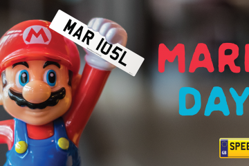 Mario Day Number Plates - Speedy Reg