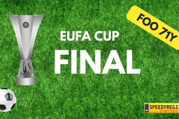EUFA Cup Final Number Plates - Speedy Reg