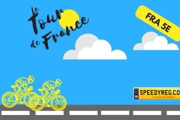 Le Tour de France Number Plates - Speedy Reg