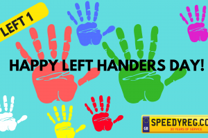 Left Handers Day Number Plates - Speedy Reg