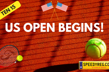 US Open Begins Number Plates - Speedy Reg