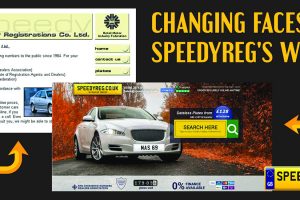 Changing Faces of Speedyreg's Website