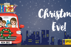 Christmas Eve Number Plates - Speedyreg