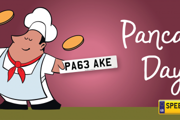 Pancake Day Number Plates - Speedy Reg