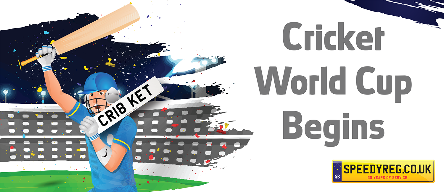 Cricket World Cup Number Plates for Sports Fans