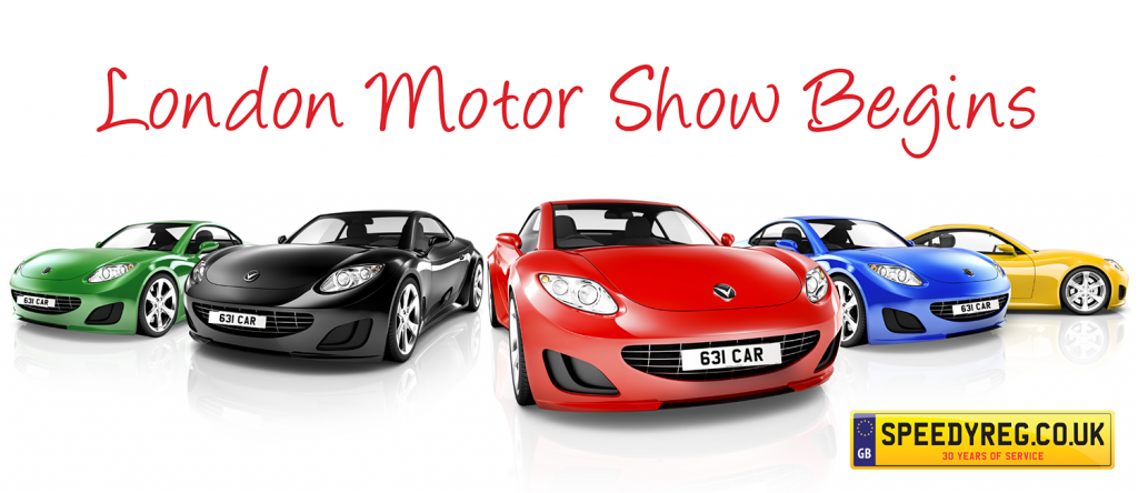London Motor Show - SpeedyReg