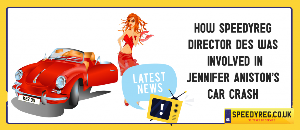 Jennifer Aniston's Car Crash - Speedyreg