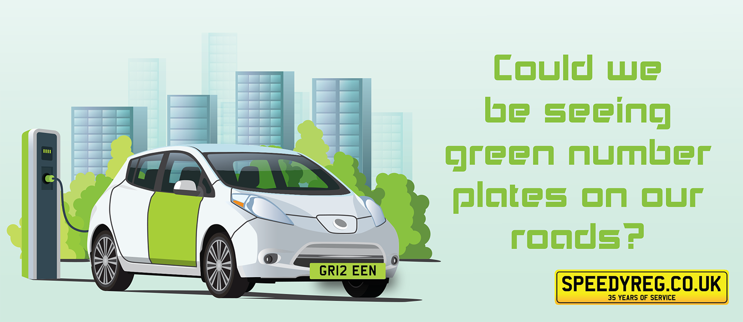 Green Number Plates Number Plates for Electric Cars