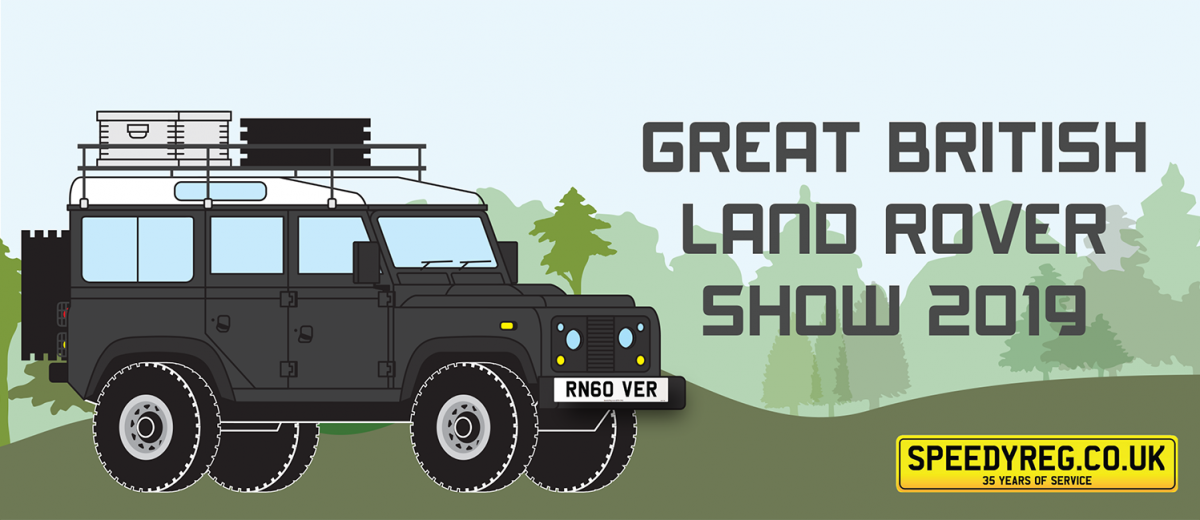 Great British Land Rover Show Land Rover Number Plates Great British Land Rover Show Land Rover Number Plates
